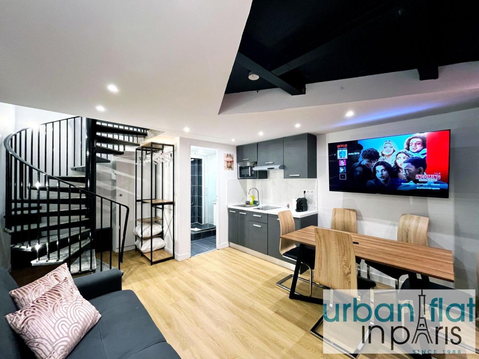 Apartmán Urban Flat 179 - Pretty Loft Montorgueil Paříž Exteriér fotografie