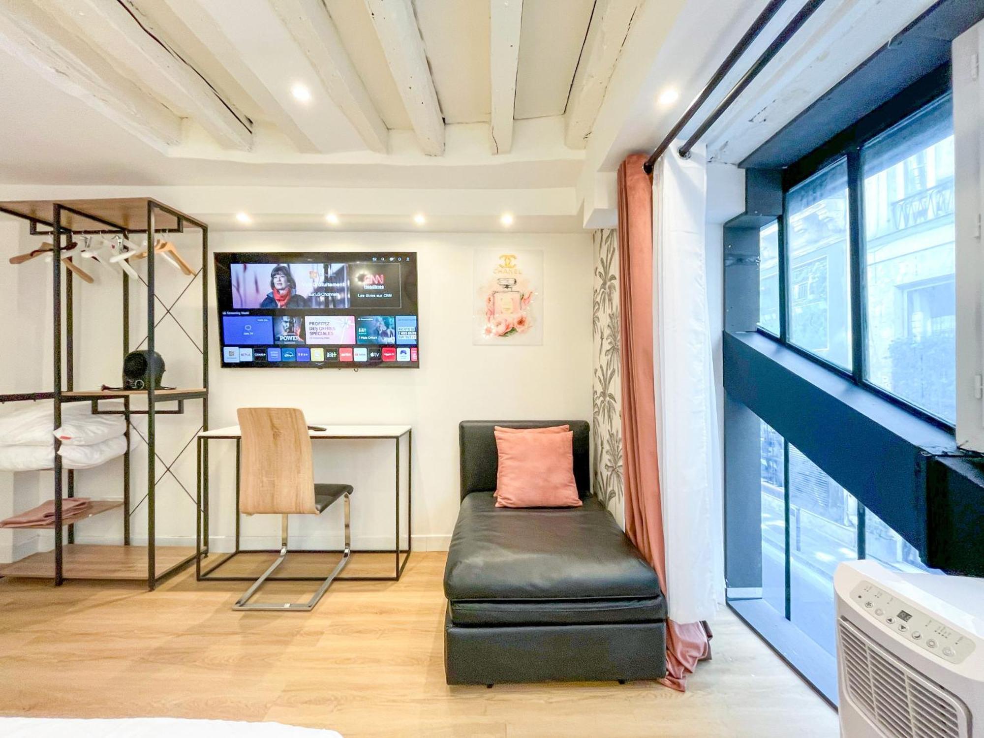 Apartmán Urban Flat 179 - Pretty Loft Montorgueil Paříž Exteriér fotografie